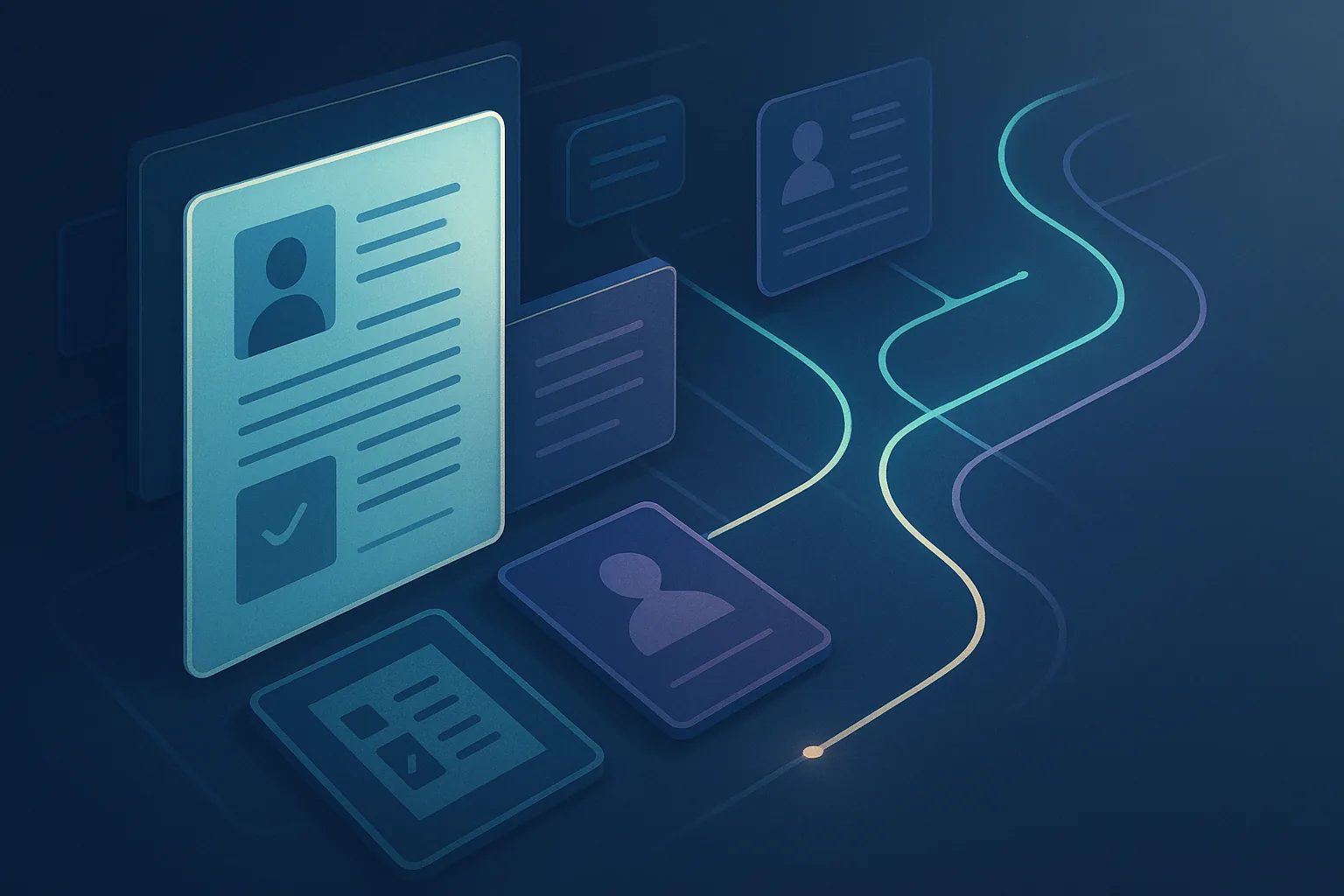 A premium editorial application studio showing project proof, hiring pathways, and evidence-driven career materials in auraboros site colors.